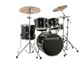 Ludwig LCEE200 Drum Kit Black Sparkle Drum Set